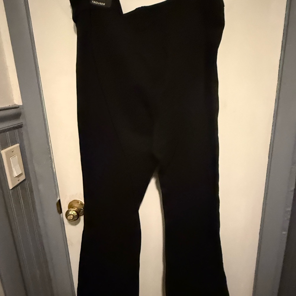 Studio By Torrid Black Ponte Regular Trousers - Picture 2 of 10
